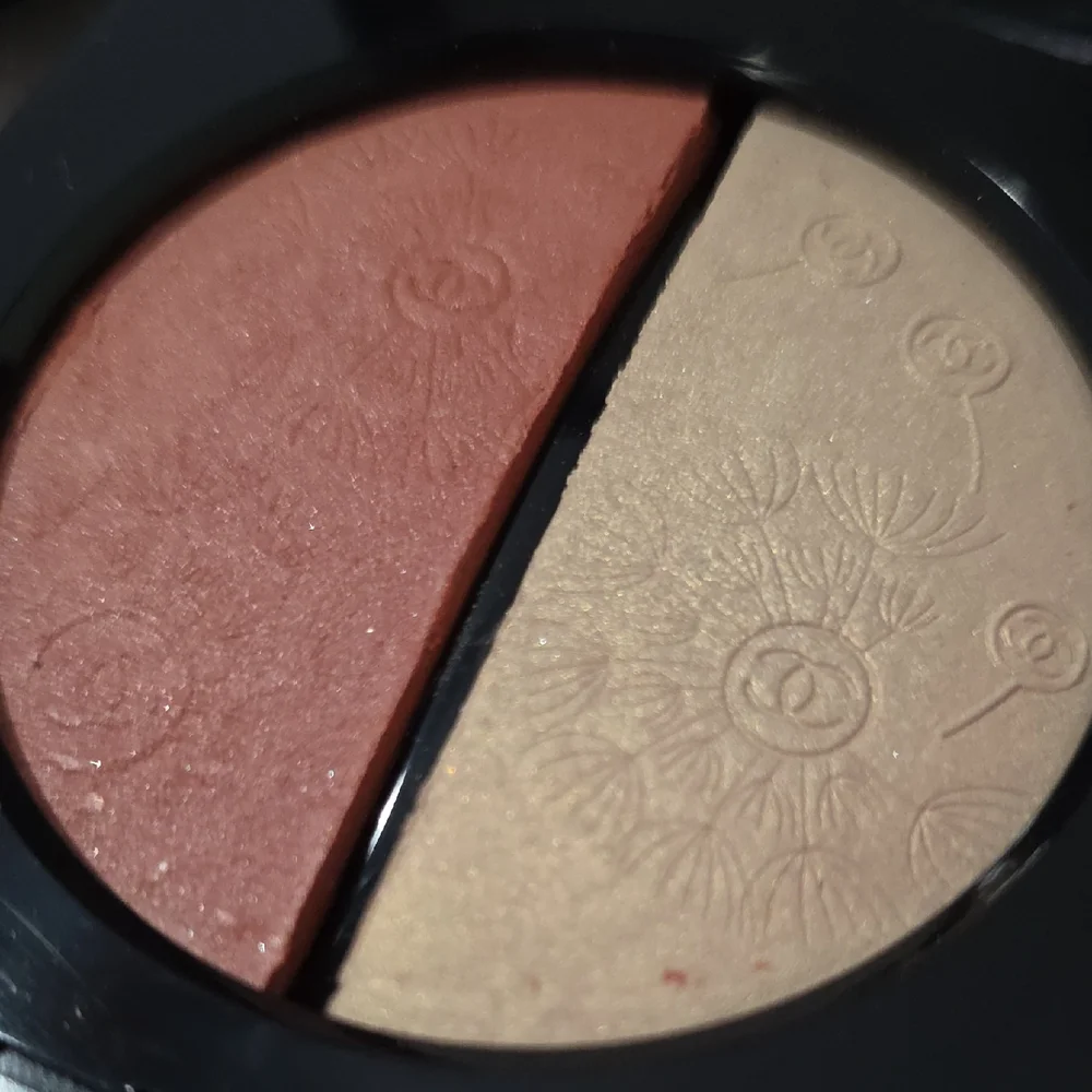 NEW~ CHANEL JARDIN IMAGINAIRE Blush & Highlighter Duo - Gold and Peach